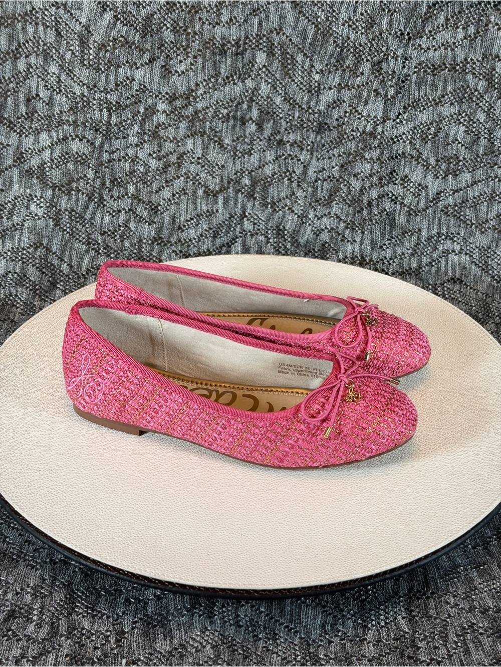 Sam Edelman Kids Felicia ballet flat size 4